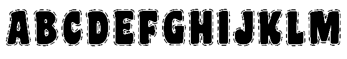 Craft Project Regular Font UPPERCASE