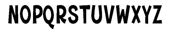 Crafta Condensed Font UPPERCASE
