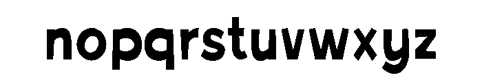Crafta Condensed Font LOWERCASE