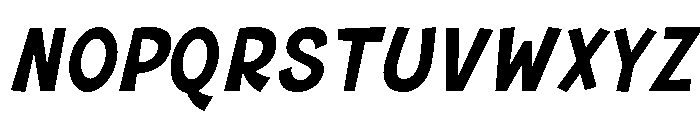 Crafta Italic Font UPPERCASE