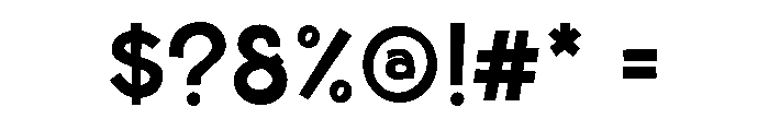 Crafta Regular Font OTHER CHARS