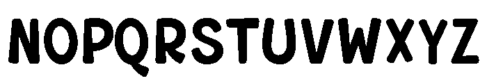 Crafta Rounded Font UPPERCASE