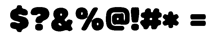 Craftblock Font OTHER CHARS