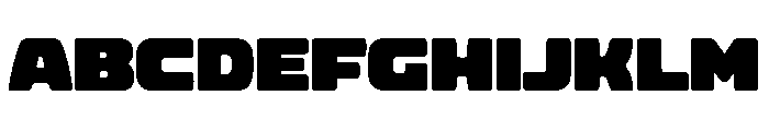Craftblock Font UPPERCASE