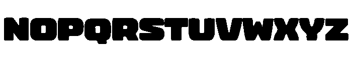 Craftblock Font UPPERCASE
