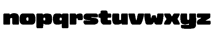 Craftblock Font LOWERCASE