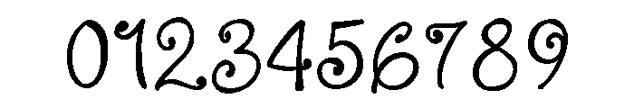 Crafted Storybook Regular Font OTHER CHARS