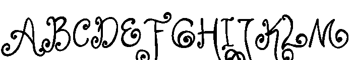 Crafted Storybook Regular Font UPPERCASE