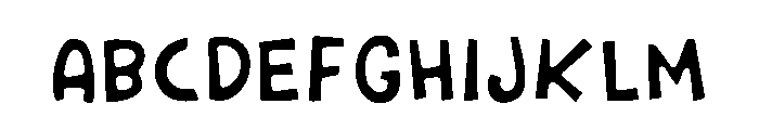Crafter Creative Regular Font UPPERCASE