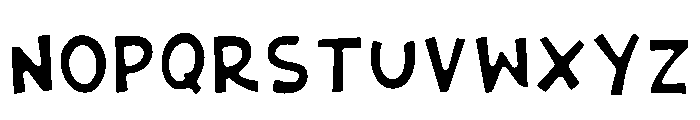 Crafter Creative Regular Font LOWERCASE