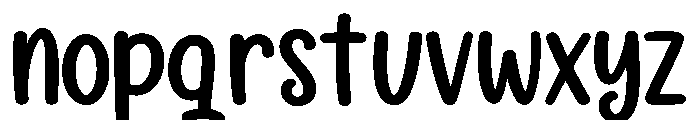 Crafto Font LOWERCASE
