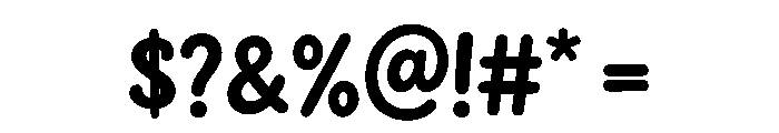 Crafty Bloom Font OTHER CHARS