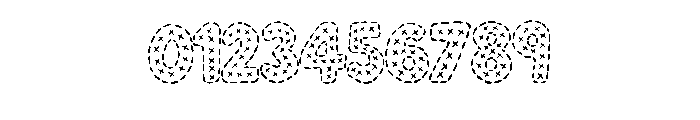 Crafty Embroidery Stitc Regular Font OTHER CHARS