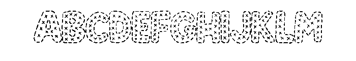 Crafty Embroidery Stitc Regular FONT