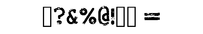Crafty Writer Regular Font OTHER CHARS