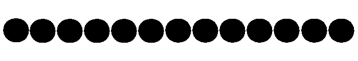 CraftyCircles Font UPPERCASE
