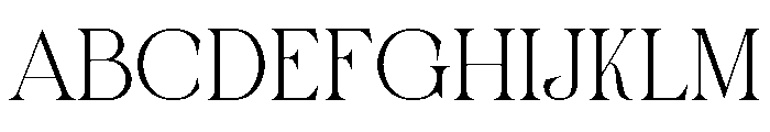 Cramik Font UPPERCASE