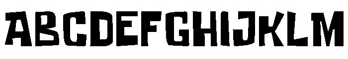 Cranko Regular Font UPPERCASE