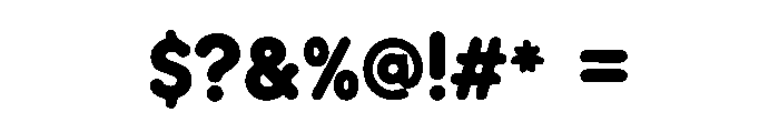 Cranky Sans Font OTHER CHARS