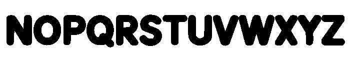 Cranky Sans Font UPPERCASE