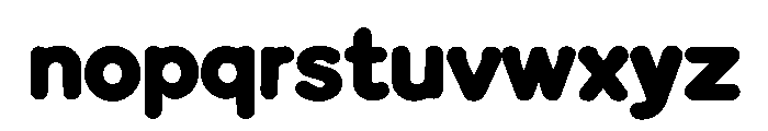 Cranky Sans Font LOWERCASE