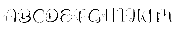 Cranky Font UPPERCASE