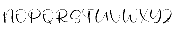 Cranky Font UPPERCASE