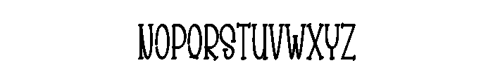 Crasher Island Font LOWERCASE