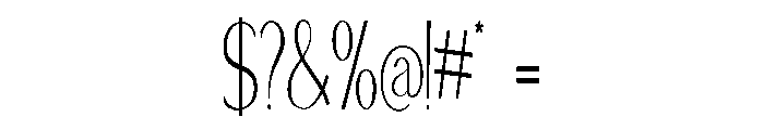 Crasroom-Regular Font OTHER CHARS