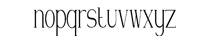 Crasroom-Regular Font LOWERCASE