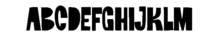 Crassly Capitals Font UPPERCASE