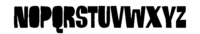 CrasslyCapitals Font UPPERCASE