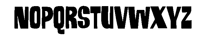 CrasslyCapitals Font LOWERCASE