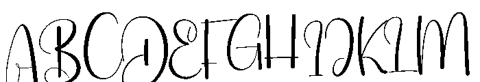 Cratila Font UPPERCASE