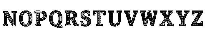 Cratox Regular Font LOWERCASE