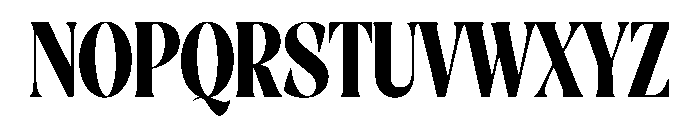 Cravished Font UPPERCASE