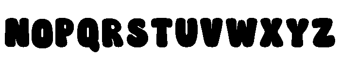 Crayon Bubble Regular Font LOWERCASE