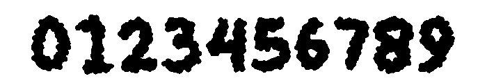 Crayon Pencil Regular Font OTHER CHARS