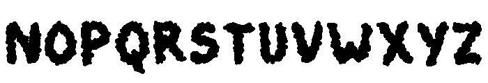 Crayon Pencil Regular Font UPPERCASE