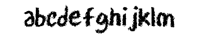 Crayon Scribble Regular FONT