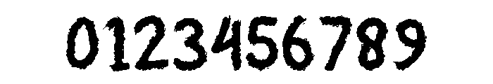 Crayon Sketch Regular Font OTHER CHARS