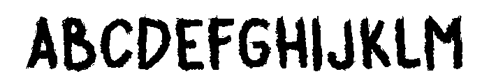 Crayon Sketch Regular Font UPPERCASE