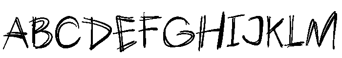 Crayon World Font UPPERCASE