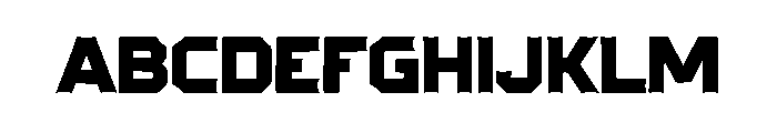 Crayons Colour Font UPPERCASE