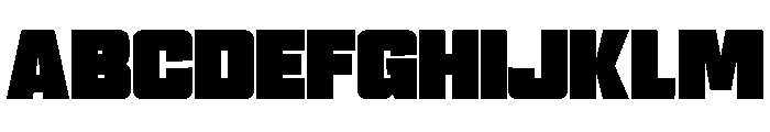 Craze Regular Font UPPERCASE