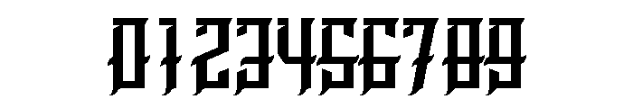 Crazy Biker Font OTHER CHARS