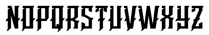 Crazy Biker Font LOWERCASE