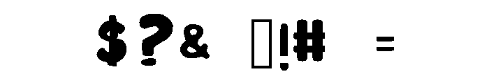 Crazy Cat Lady Font OTHER CHARS