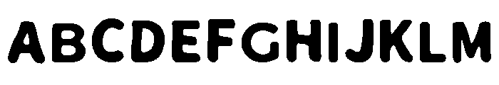 Crazy Cat Lady Font UPPERCASE