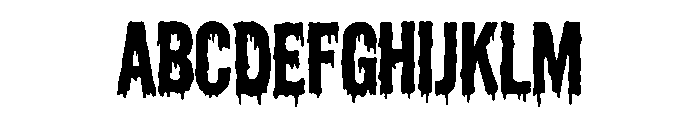Crazy Drip Regular FONT